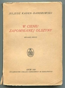 Kaden-Bandrowski Juljusz - W cieniu zapomnianej olszyny. Wyd.II.
