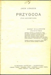 London Jack - Przygoda.