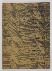 Zeszyty Państwowego Muzeum Etnograficznego, t. 4/5