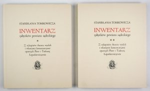TOMKOWICZ Stanisław - Inwentarz zabytków powiatu sądeckiego. Z rękopisów Autora wydali i własnymi komentarzami opatrzyli Piotr i Tadeusz Łopatkiewiczowie. T. 1-2