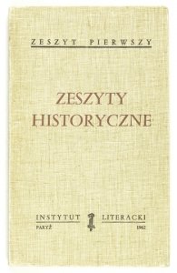 ZESZYTY Historyczne. Z. 1.