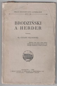Pęcherski Cezary - Brodziński i Herder
