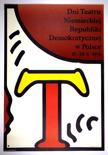 MŁODOŻENIEC Jan - Dni Teatru Niemieckiej Republiki Demokratycznej w Polsce. 1976.