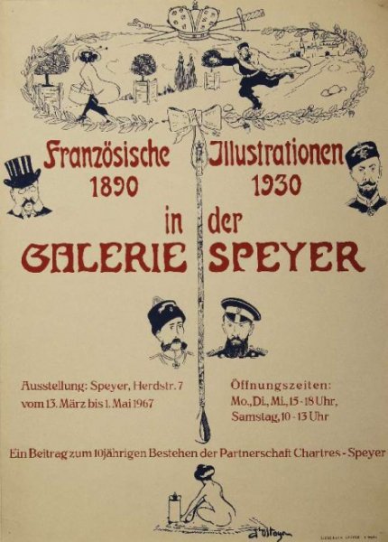 Soszyński Jerzy - Franzozische Illustrationen 1890- 1930 in der Galeria Speyer