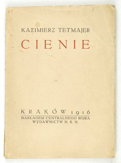 TETMAJER Kazimierz - Cienie.