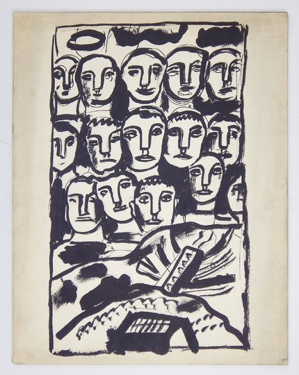 STIL André - Levers de rideau sur la question du bonheur. Avec des illustrations de Fernand Léger. [ilustracje Fernanda Légera]