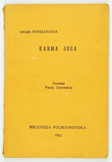 [INDIE] WIWEKANANDA Swami - Karma Joga. Przekład Wandy Dynowskiej