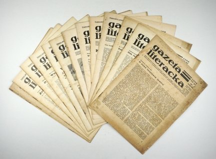 GAZETA Literacka. Miesięcznik. R. 3-5: 1931-1934.