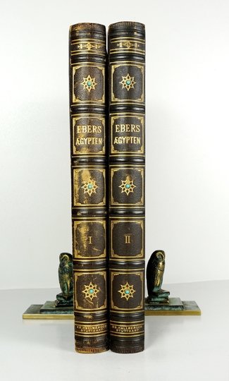 EBERS Georg - Aegypten in Bild und Wort. Dargestellt von unseren ersten Künstlern. T. 1-2.