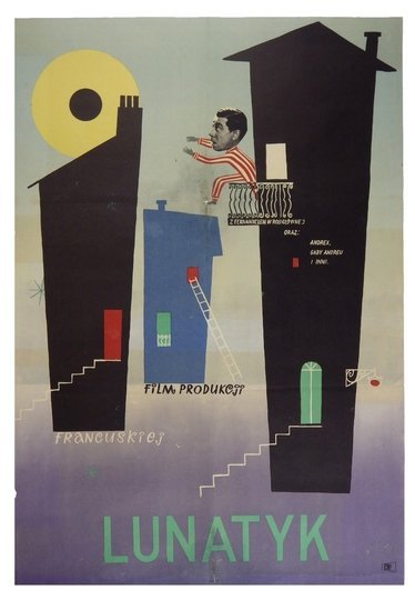 Stanisław Margulec  - Lunatyk - plakat filmowy [1957]