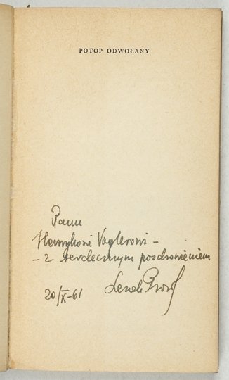PROROK Leszek - Potop odwołany.