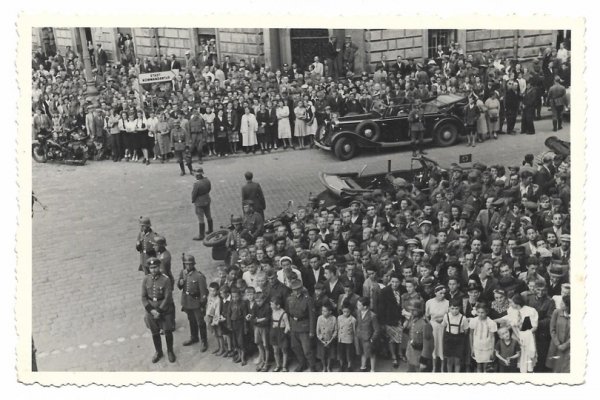 [KRAKÓW - uroczystość w Generalnym Gubernatorstwie - fotografia sytuacyjna].