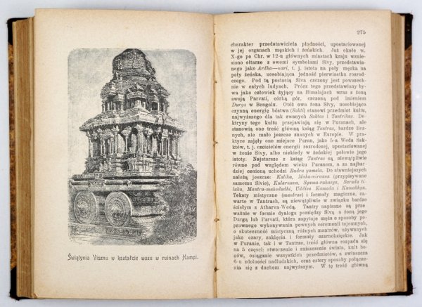 ŚWIĘCICKI Julian Adolf - Historya literatury indyjskiej. Z ilustracyami. Oryginalnie napisana przez ...
