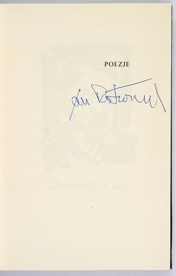 ROSTWOROWSKI Jan - Poezje 1958-1960. Z ilustracjami Marka Rostworowskiego.