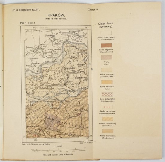 ATLAS geologiczny Galicyi. Zesz. 15. Oprac. A. M. Łomnicki.