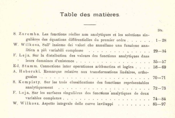Rocznik Polskiego Tow. Matematycznego. Annales de la Societe polonaise de mathematique. T.1  - reprint lata 1960-te