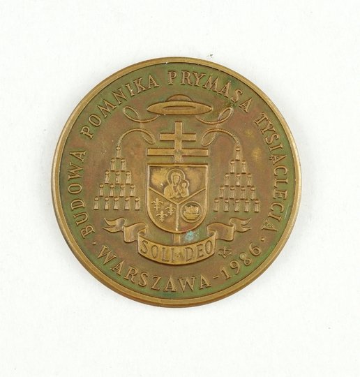 Budowa pomnika Prymasa Tysiąclecia 1986