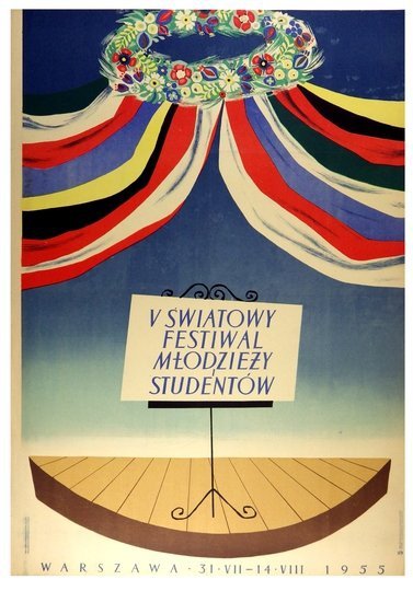Kruszewska-Hoffmanowa Anna Maria - V ŚWIATOWY Festiwal Młodzieży i Studentów. 1955