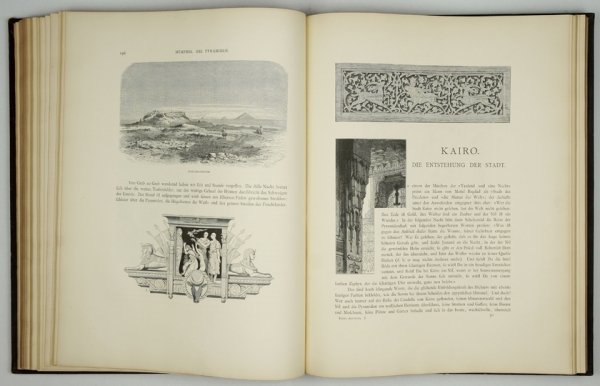 EBERS Georg - Aegypten in Bild und Wort. Dargestellt von unseren ersten Künstlern. T. 1-2.