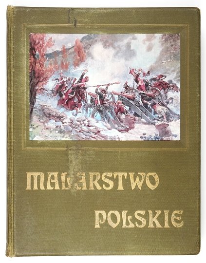 KULIKOWSKI Stefan - Malarstwo polskie w odbitkach barwnych. Nakładem i pod red. ... [T.] 1: 48 odbitek, 48 tekstów.