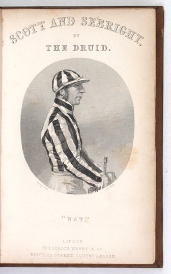 [DIXON Henry Hall] - Scott and Sebright. By The Druid [pseud.].
