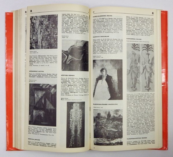 SŁOWNIK artystów plastyków. Artyści plastycy Okręgu Warszawskiego ZPAP 1945-1970. Słownik biograficzny.