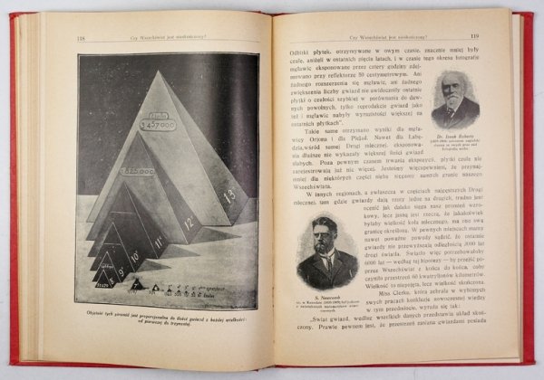 MOREUX Teofil - Tajemnica bytu. [Cz.] 1-4. Rysunki i fotografje autora. Przekład autoryzowany. Tłum. K. S. [krypt. Konstanty Sedlaczek].