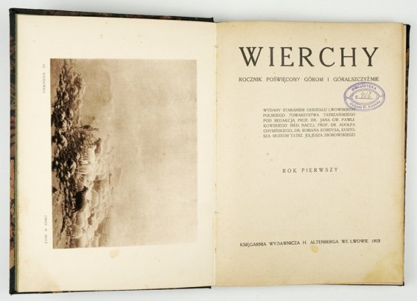 WIERCHY. Rocznik poświęcony górom i góralszczyźnie.