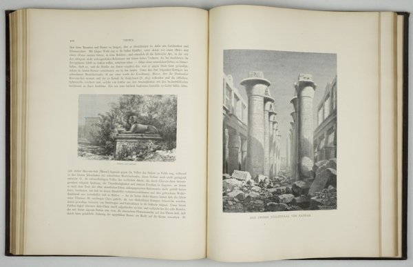 EBERS Georg - Aegypten in Bild und Wort. Dargestellt von unseren ersten Künstlern. T. 1-2.
