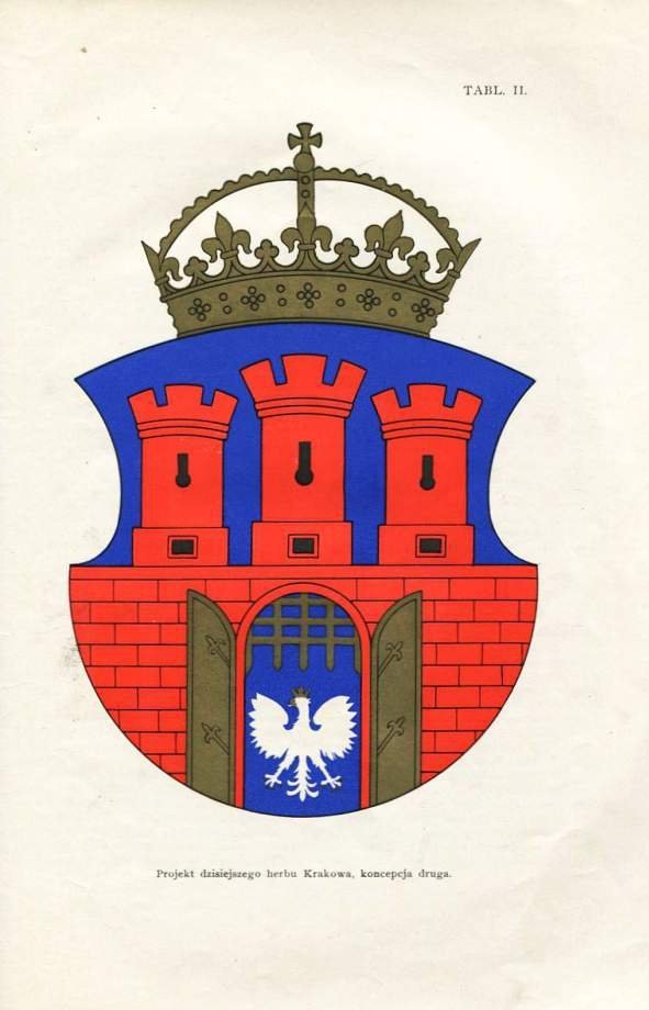 Friedberg Marian - Herb miasta Krakowa. 