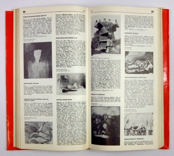SŁOWNIK artystów plastyków. Artyści plastycy Okręgu Warszawskiego ZPAP 1945-1970. Słownik biograficzny.