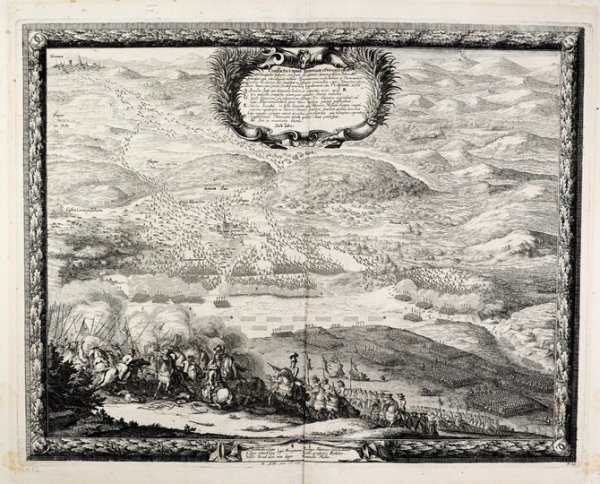 [WOJNICZ, Tarnów]. Conflictus apud Tarnovam et Wounicium [...]. Miedzioryt form. 28,9x36,9 cm