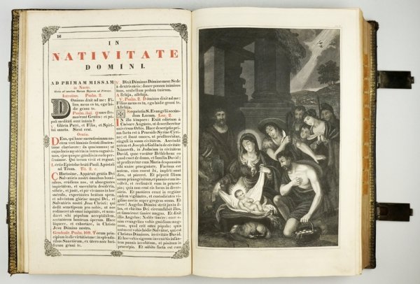 [MSZAŁ Rzymski]. MISSALE Romanum ex decreto sacrosancti ...1841 + MISSAE propriae sanctorum quos Ecclesia Cathedralis Olomucensis S. Wenceslai Regis &amp; Martyris [...]. Olomucii in Metropoli Moraviae 1774.
