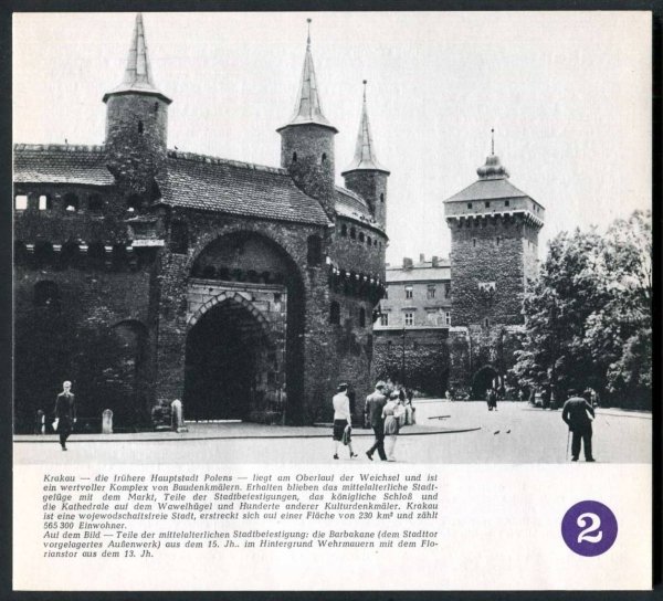 Polen. Kleine Bucherei fur die Jugend. Zestaw broszur w futerale.