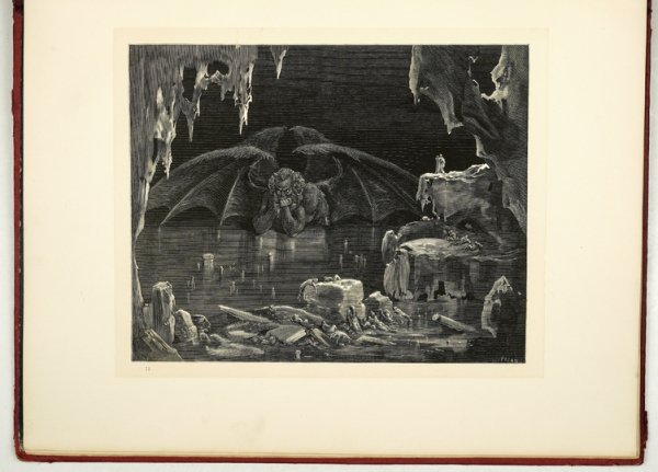 DANTE Alighieri - The Vison of Hell. Translated by Henry Francis Cary and illustrated with the designs of. M. Gustave Doré. New edition. With critical and explanatory notes, life of Dante, and Chronology.