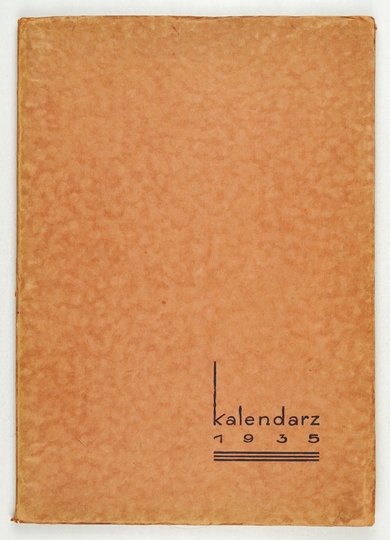 [DRUKARNIA św. Wojciecha, książki - kalendarz]. Kalendarz 1935.