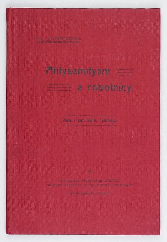 Marchlewski J.B. Antysemityzm a robotnicy [reprint]