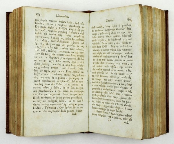 BOURDALOUE [Louis] - Mysli swięte w rozmaitych materyach religii [...] [T. 1]. Połock 1801