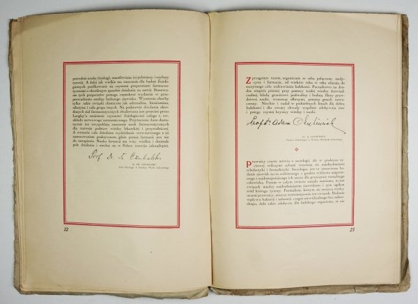 Własnemi siłami [Księga pamiątkowa Budowy gmachu Wydziału Farmaceutycznego]. Zdobił Tadeusz Gronowski