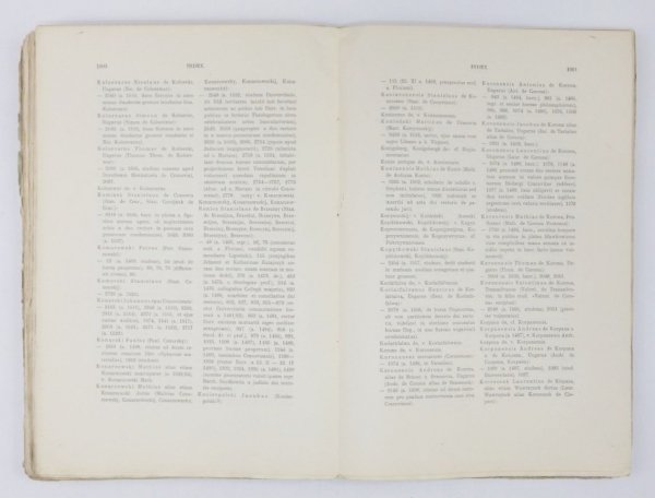 Wisłocki Wł.  Acta Rectoralia Almae Universitatis Studii Cracoviensis inde ab Anno MCCCCLXIX. Tomus primus continens annos 1469-1537 [odręczna dedykacja autora]