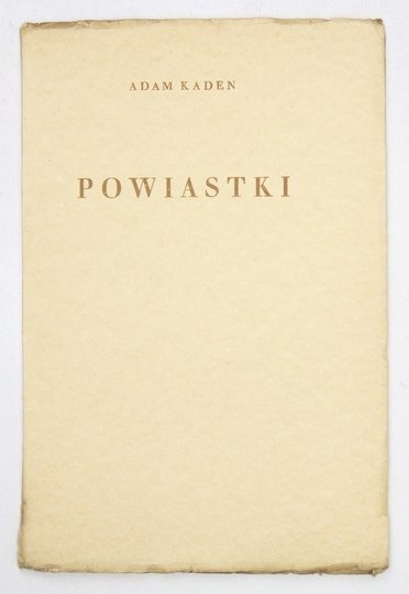 KADEN Adam - Powiastki.