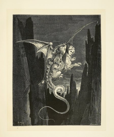 DANTE Alighieri - The Vison of Hell. Translated by Henry Francis Cary and illustrated with the designs of. M. Gustave Doré. New edition. With critical and explanatory notes, life of Dante, and Chronology.