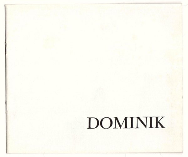 Lambert, Galerie. Dominik.