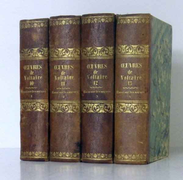 Voltaire  - Essai sur les Moeurs et L'Esprit des Nations. T.1-4 1829-1830