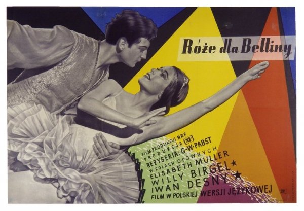 Zygmunt Anczykowski - Róże dla Bettiny - plakat filmowy 1957