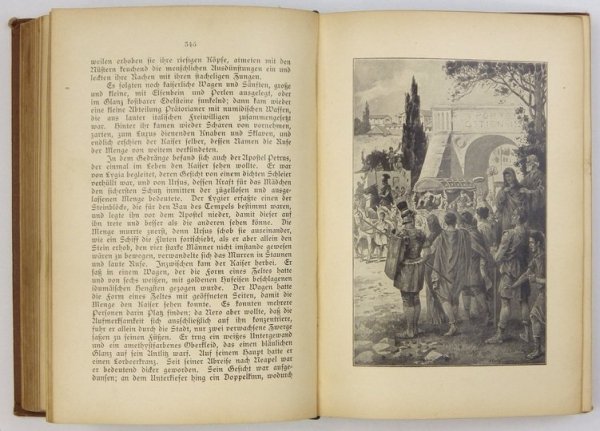 SIENKIEWICZ Henryk - Quo vadis? Erzählung aus dem Zeitalter Neros. Deutsch von S. Goldenring.
