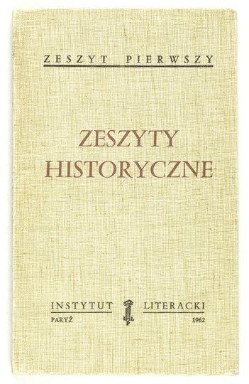 ZESZYTY Historyczne. Z. 1.