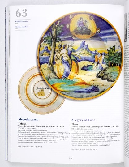 [KATALOG]. Muzeum Narodowe w Warszawie. Ceramika Rafaela.