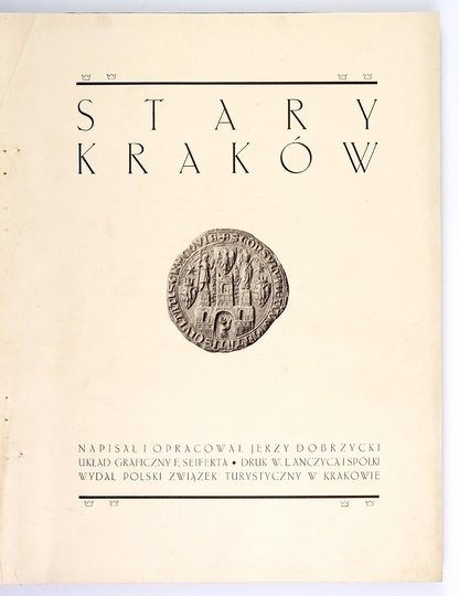 DOBRZYCKI Jerzy - Stary Kraków.