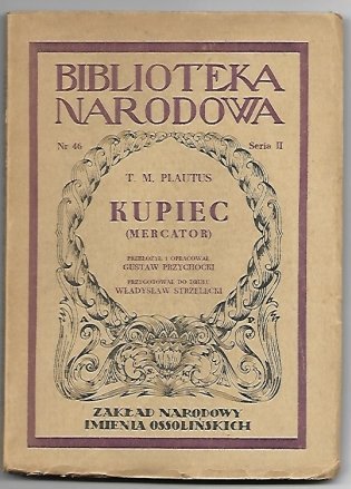 Plautus T. Kupiec (Metcator). 